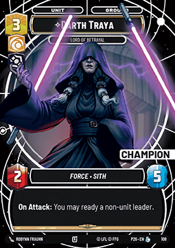Darth Traya, Lord of Betrayal (V.5)