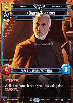 Darth Tyranus, Servant of Sidious (V.2)