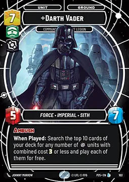 Darth Vader, Commanding the First Legion (V.1)