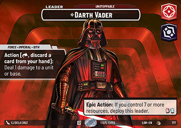 Darth Vader, Unstoppable (V.2)
