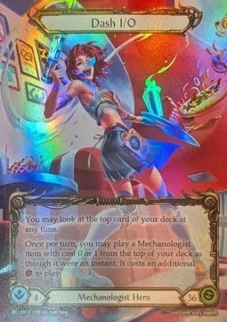 Dash I/O (Alternate Art Rainbow Foil)