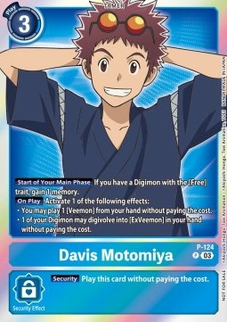 Davis Motomiya (P-124) (V.2)
