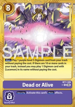 Dead or Alive (BT7-109) (V.2)