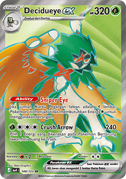 Decidueye ex  (MA4 148)