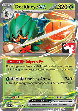 Decidueye ex  (PPS9 POR 12)