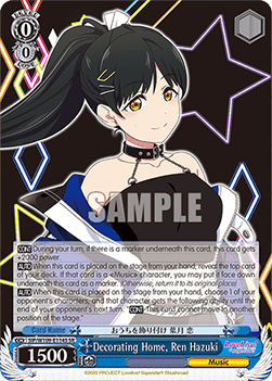 Decorating Home, Ren Hazuki (V.2 - Super Rare)