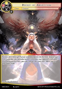 Decree of Absolution // Messiah (V.1 - Rare)