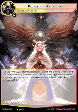 Decree of Absolution // Messiah (V.2 - Secret Rare)