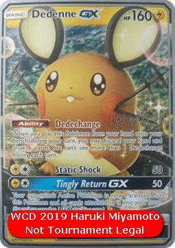 Dedenne GX  (WCD19 UNB 57)