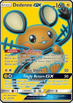 Dedenne GX  (UNB 195)