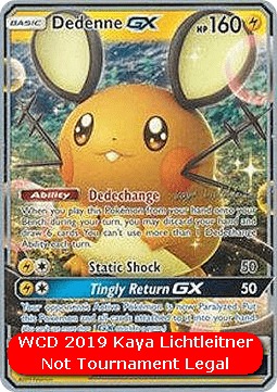 Dedenne GX  (WCD19 UNB 57)