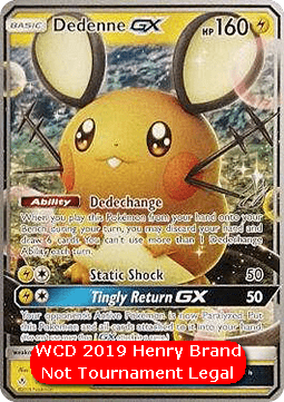 Dedenne GX  (WCD19 UNB 57)
