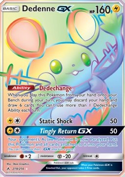 Dedenne GX  (UNB 219)