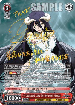 Dedicated Love for the Lord, Albedo (V.2 - Special Rare)