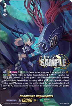 Deeplands, Reguregnus [D-Format] (V.3 - Secret Rare)