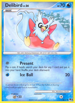 Delibird Lv.26  (POP7 6)