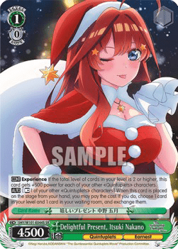 Delightful Present, Itsuki Nakano (V.2 - Super Rare)