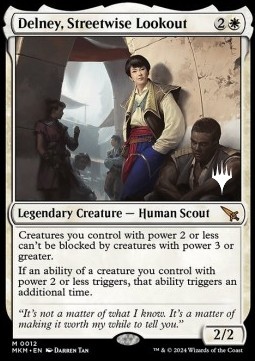 Delney, Streetwise Lookout (V.2)