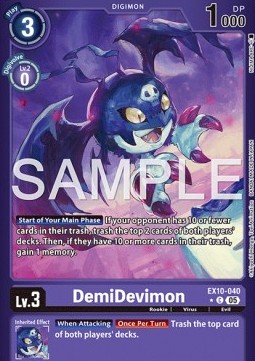 DemiDevimon (EX10-040) (V.2)