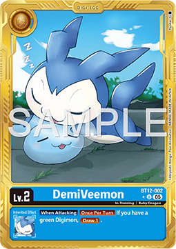 DemiVeemon (BT12-002) (V.2)