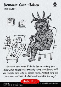 Demonic Consultation (V.2)