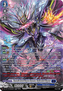 Demonic Jewel Dragon Emperor, Drajeweled Magnus [D-Format] (V.4 - Silver Rare)