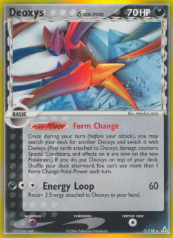 Deoxys δ Delta Species  (HP 3)