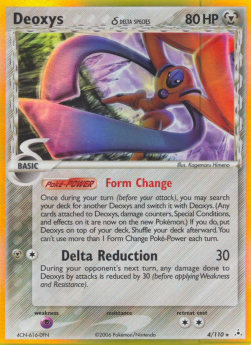 Deoxys δ Delta Species  (HP 4)