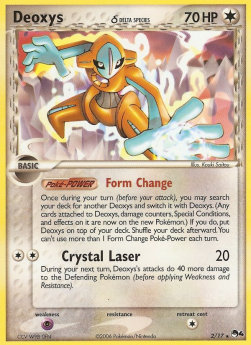 Deoxys δ Delta Species  (POP4 2)