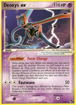 Deoxys ex  (POP4 17)