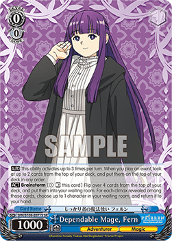 Dependable Mage, Fern (V.2 - Super Rare)