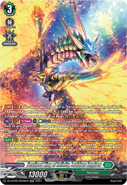 Destined King of Infinity, Levidras Empireo [D-Format] (V.4 - Silver Rare)