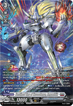 Destined One of Exceedance, Impauldio [D-Format] (V.3 - Silver Rare)