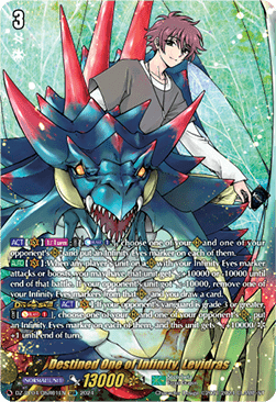 Destined One of Infinity, Levidras [D-Format] (V.2 - Secret Rare)