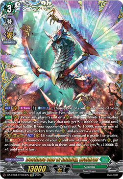 Destined One of Infinity, Levidras [D-Format] (V.3 - Double Frame Rare)
