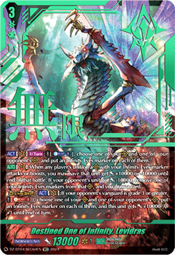 Destined One of Infinity, Levidras [D-Format] (V.4 - Secret Rare)