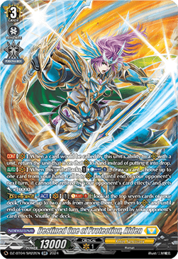 Destined One of Protection, Alden [D-Format] (V.4 - Silver Rare)