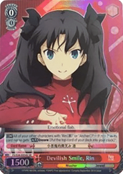 Devilish Smile, Rin (V.2 - Super Rare)