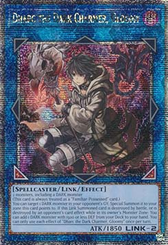 Dharc the Dark Charmer, Gloomy (V.5 - Quarter Century Secret Rare)