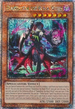 Diabellstar the Black Witch (V.2 - Quarter Century Secret Rare)
