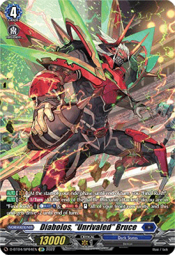 Diabolos, "Unrivaled" Bruce [D Format] (V.2 - Special Parallel)
