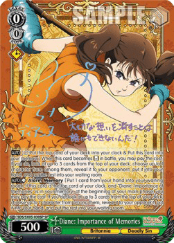 Diane: Importance of Memories (V.2 - Special Rare)