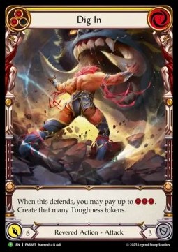 Dig In (Yellow) (Extended Art Rainbow Foil)