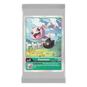 Digimon Card Game Fest "Koromon" Digi-Egg Set Pack Booster