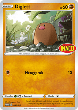 Diglett  (S-P/ID 097)