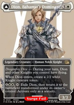 Dion, Bahamut's Dominant // Bahamut, Warden of Light (V.3)