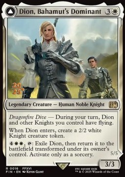 Dion, Bahamut's Dominant // Bahamut, Warden of Light