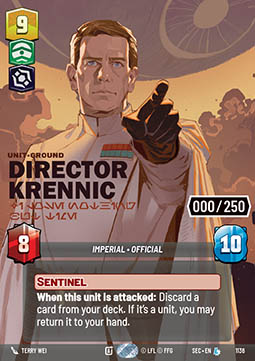 Director Krennic, I Lose Nothing But Time (V.5)