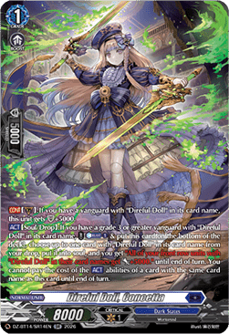 Direful Doll, Concetta [D-Format] (V.3 - Silver Rare)