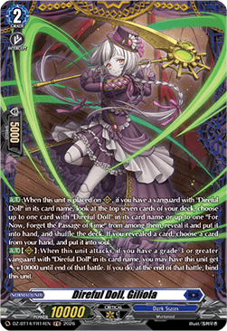 Direful Doll, Giliola [D-Format] (V.2 - Frame Rare)